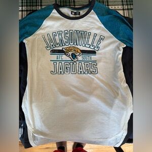 Jacksonville Jaguar’s 3/4 sleeve length NFL shirt